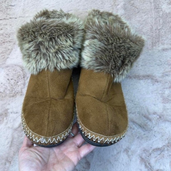 ultra cozy faux fur slipper boots, - Picture 2 of 7